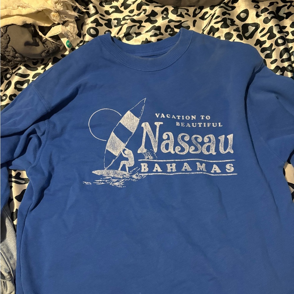 Blue Nassau Bahamas Sweatshirt